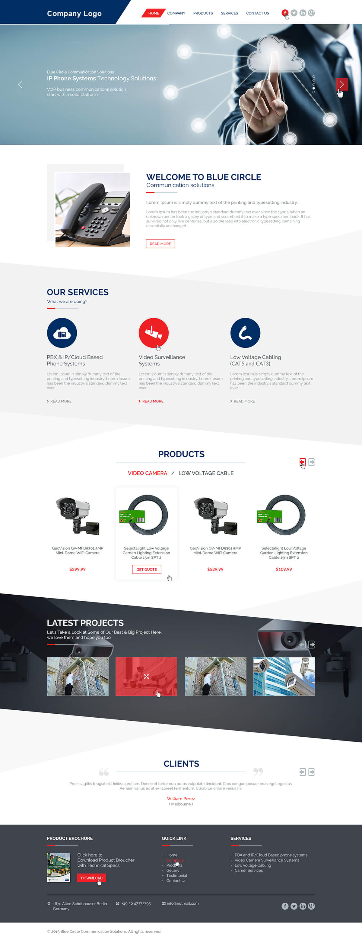 Small Business Website Template